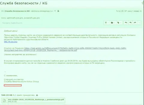 KokocGroup Ru пытаются защищать разводилу Fx Pro