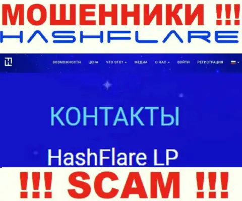 Инфа об юридическом лице интернет шулеров HashFlare