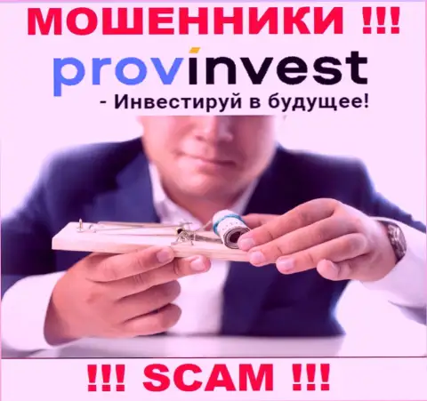 В дилинговой организации ProvInvest Org Вас хотят раскрутить на очередное вливание денежных активов