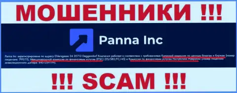 Осторожнее, FSC это жульнический регулятор интернет мошенников Panna Inc