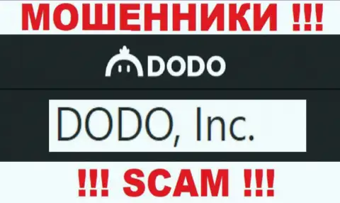 ДодоЕх - мошенники, а владеет ими DODO, Inc