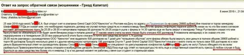 Мошенники из дочерней компании Grand Capital ltd в Ростове-на-Дону (Квинстон) так же продолжают кидать forex трейдеров на денежные средства