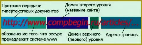 Информация о организации доменов сайтов